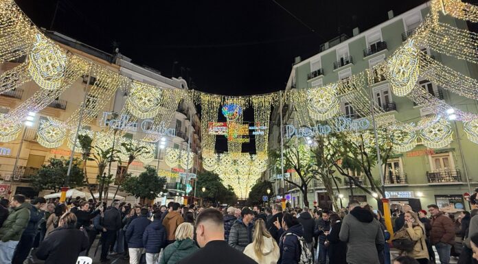 Esta es la calle mejor iluminada de las Fallas 2026