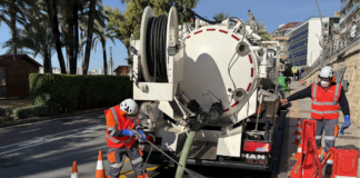 Benidorm y Veolia invierte más de 13 millones en la renovación y el mantenimiento del alcantarillado