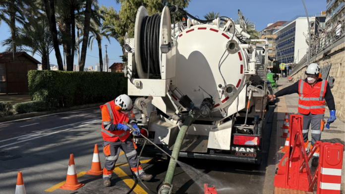 Benidorm y Veolia invierte más de 13 millones en la renovación y el mantenimiento del alcantarillado