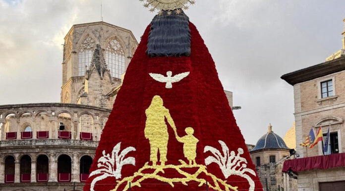 ¿Dónde acaban los 14.000 kilos de flores de la Ofrenda de València? Este año tienen una segunda vida