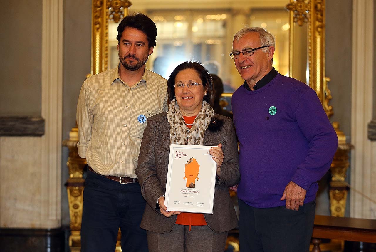 Paqui Romero, primera mujer en Junta Central Fallera