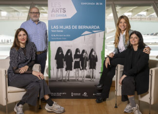 Les Arts estrena la seua coproducció amb l’IVC de ‘Las hijas de Bernarda’, de Taiat Dansa, en el marc del festival Dansa València Presentació de 'Las hijas de Bernarda', de Taiat Dansa