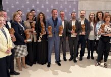 Quart de Poblet, reconegut en els Premis al Bon Govern de la FVMP pel projecte “Viure Saludable-ment” Foto grupal dels ajuntaments premiats per la FVMP en les edicions de 2024 i 2025