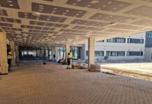 El nou IES La Patacona encara les últimes setmanes de construcció amb la climatització ja instal·lada IES La Patacona d'Alboraia