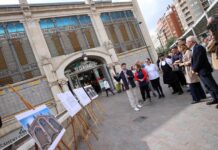 El Mercat Central recuperará los colores de la Senyera La alcaldesa de València, María José Catalá, informa de nuevas actuaciones en el Mercat Central