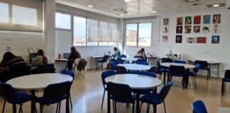 Alboraia en la sala d'estudis