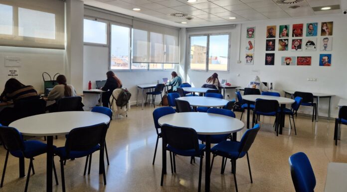 Alboraia en la sala d'estudis