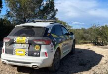 Paterna reforça la vigilància forestal a la Vallesa i la Canyada durant les vacances de Pasqua Policia de Paterna vigilant La Vallesa