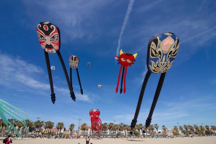 Hora y lugar del festival de cometas gigantes de este fin de semana