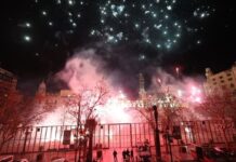 La «mascletà» suspendida en Fallas se disparará en mayo y de noche