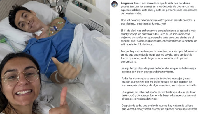 El joven atacado por un tiburón habla por primera vez desde el hospital de Maldivas: "Qué ganas de volver"