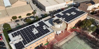 Instal·lació recent a Foios per Sapiens Energia, similar a la futura de La Pobla de Farnals