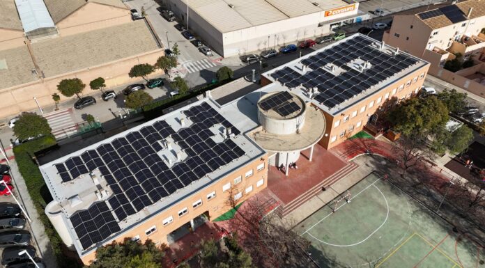 Instal·lació recent a Foios per Sapiens Energia, similar a la futura de La Pobla de Farnals