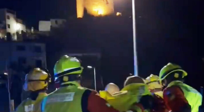 Un hombre de 74 años cae y se clava una hoz en un paraje de Sot de Chera