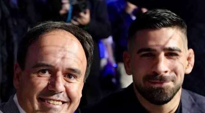 Ilia Topuria desata la locura en el Roig Arena