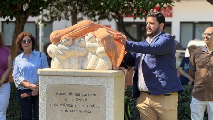 23.05.2026 Inauguración Estatua Dana 3 Inauguració de l'escultura de la DANA