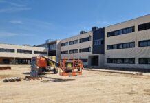 Alboraia i Educació preparen el trasllat al nou IES La Patacona per a aquest estiu La Zona Esportiva Exterior i l’arbratge del nou IES La Patacona avancen en la seua fase final
