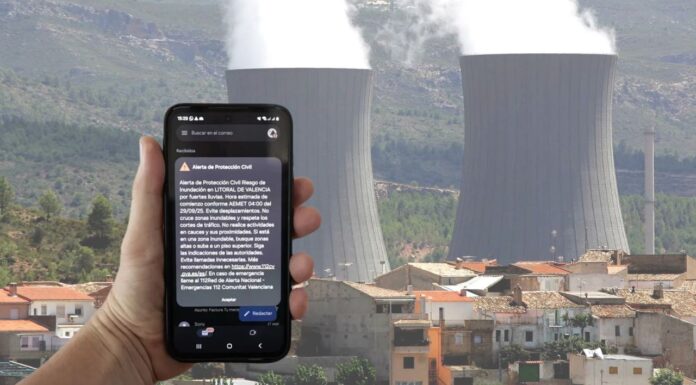 El ES-Alert sonará en Valencia este miércoles: ¿por qué y en qué municipios? El ES-Alert sonará en municipios próximos a la central nuclear de Cofrentes