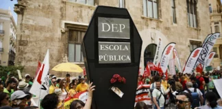 Huelga de Educación. EFE