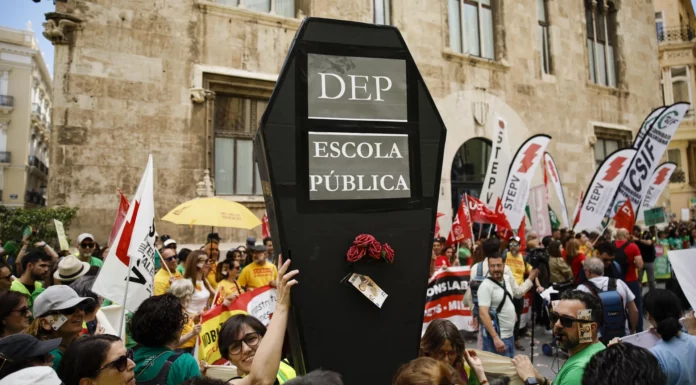 Huelga de Educación. EFE