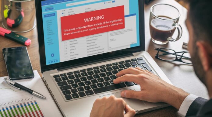 Ejemplo de phishing. INCIBE