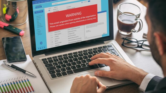 Ejemplo de phishing. INCIBE