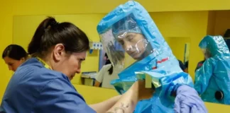 Protocolo de hantavirus en el hospital Gómez Ulla / EFE
