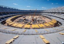 La construcción del Nou Mestalla entra en su fase clave a un año de la apertura