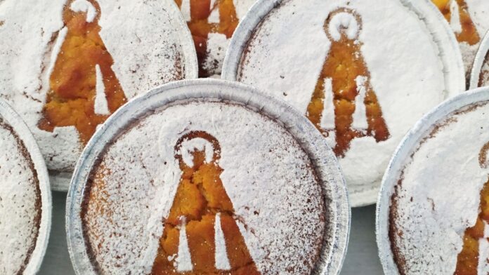Les Geperudetes, dulce valenciano de calabaza y almendra por la Virgen de los Desamparados