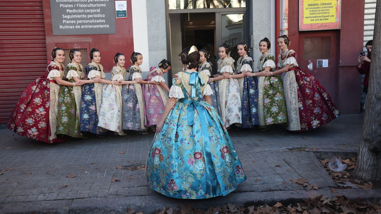 Espolín de Marta Mercader Roig, Fallera Mayor Infantil de València 2026