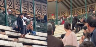 Plaza de Toros de València durante la clase práctica taurina en la que un asistente resultó herido