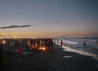Nit de Sant Joan en Valencia