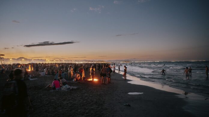 Nit de Sant Joan en Valencia