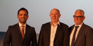 Sagredo, Gonzalo Bernardos y Vicente Peñalver en el VI Encuentro Empresarial 'Paterna Ciudad de empresas'