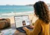 Muchos valencianos utilizan ChatGPT para sus vacaciones: cómo usar la IA para planificar un viaje Una mujer consulta sus vacaciones en una plataforma de inteligencia artificial