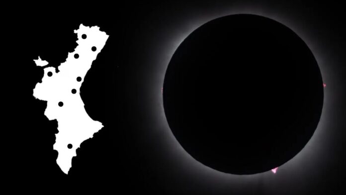 7televalencia mapa eclipse solar