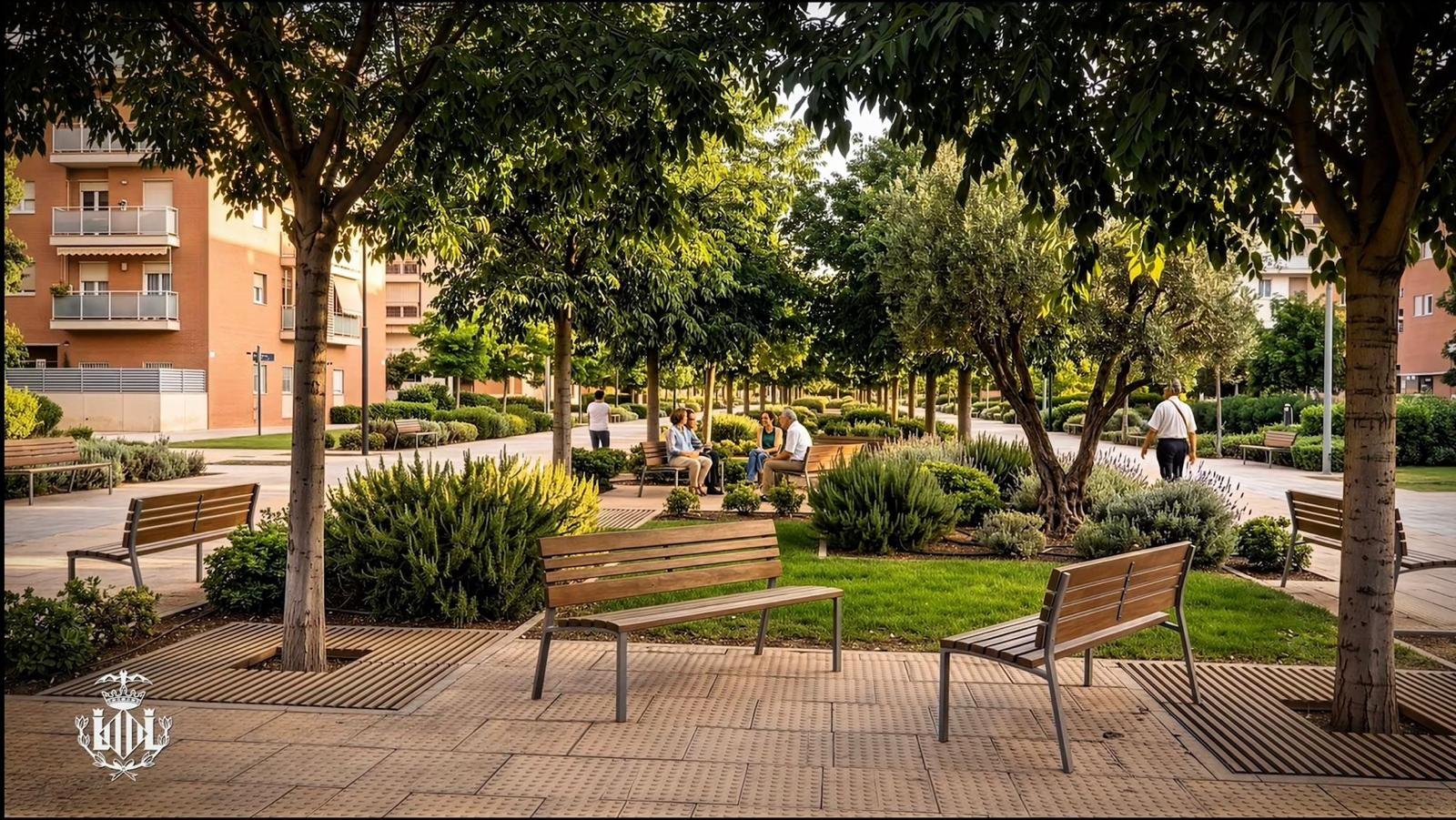 Render del futuro paseo García Lorca