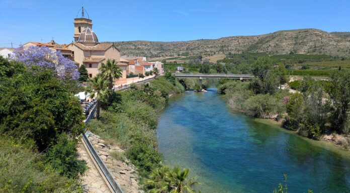 El río Júcar a su paso por Sumacàrcer