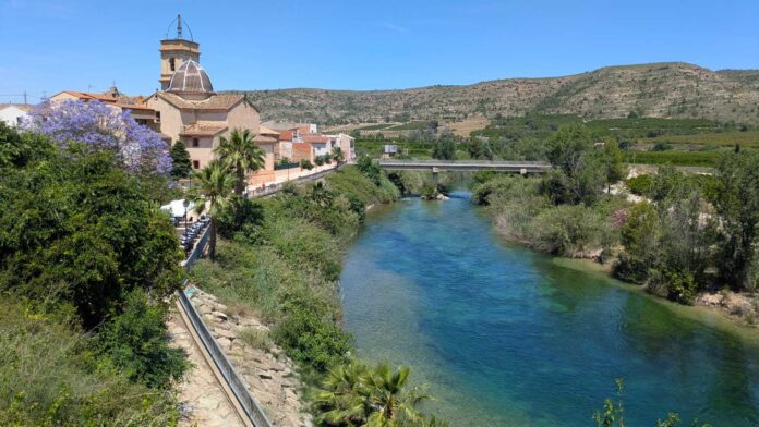 El río Júcar a su paso por Sumacàrcer