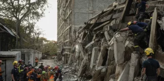 Imagen del terremoto en Venezuela. EFE