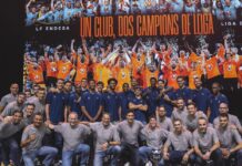 Así fue la fiesta del Valencia Basket: emoción, cantos y despedidas en el Roig Arena Valencia Basket celebra en el Roig Arena