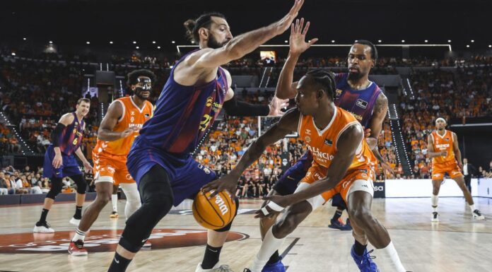 Segundo partido de la final entre el Valencia Basket y FC Barcelona