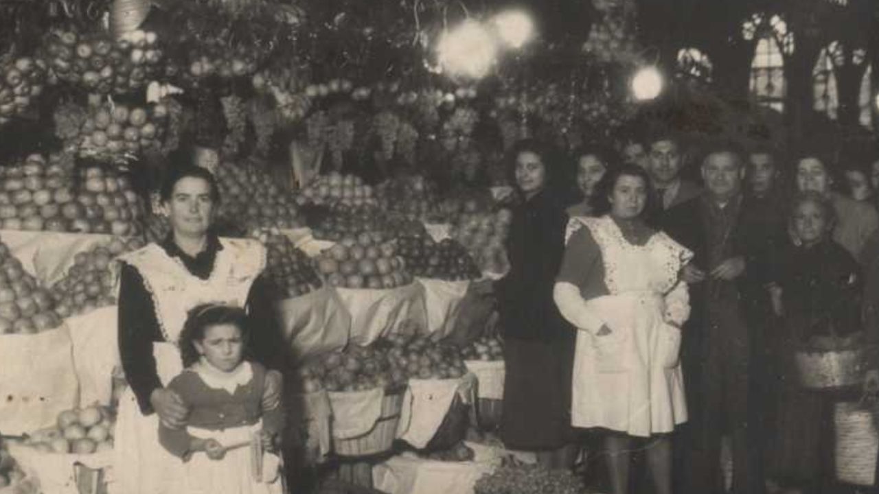 Vendedores en el Mercado Central