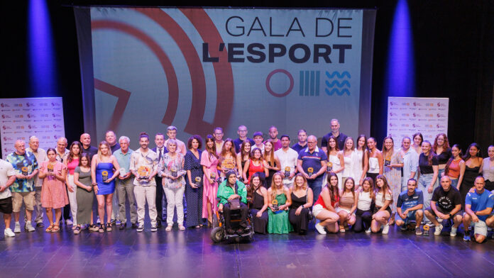 Imagen de archivo de la Gala de l'Esport celebrada en 2024 con los premiados