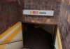 Entrada de la estación de Jesús