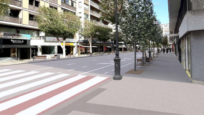 7televalencia-calle-colon La gran reforma de la calle Colón comenzará el próximo lunes