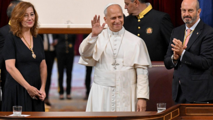 7televalencia-papa-leon El primer discurso de un Papa en el Congreso deja un mensaje claro: “Hace falta una renovación moral”