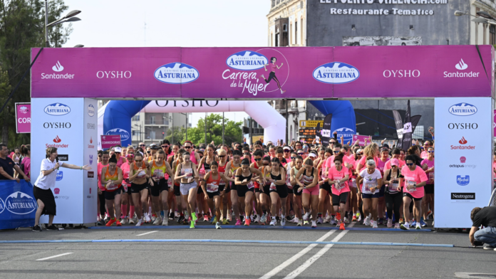 7televalencia-carrera-mujer Dos grandes competiciones deportivas cortarán el tráfico en Valencia este fin de semana