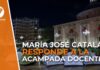 María José Catalá responde a la acampada de educación: «La programación del Corpus que debería desarrollarse con normalidad»