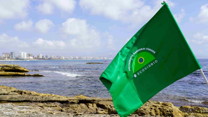 7televalencia Bandera Verde ecovidrio Nuevo Logo OK 2 Bandera verda d'Ecovidrio. Alboraia